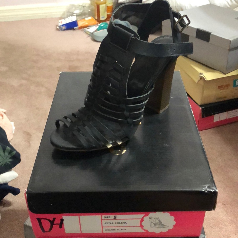 Black heels